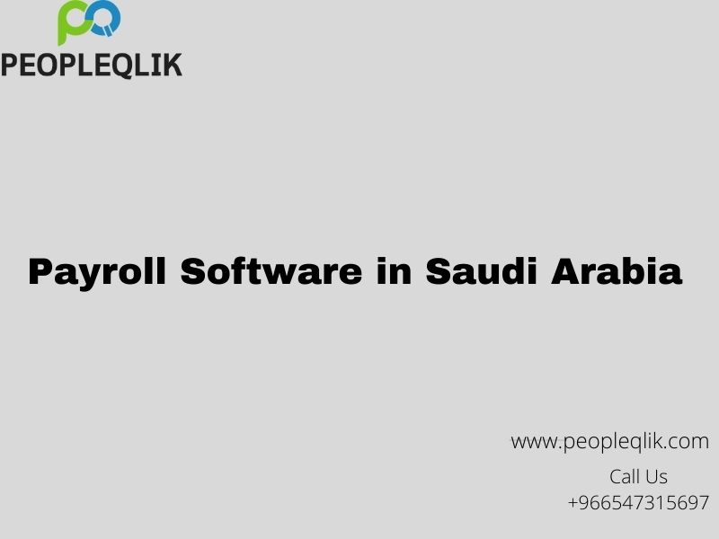 Payroll Software in Saudi Arabia