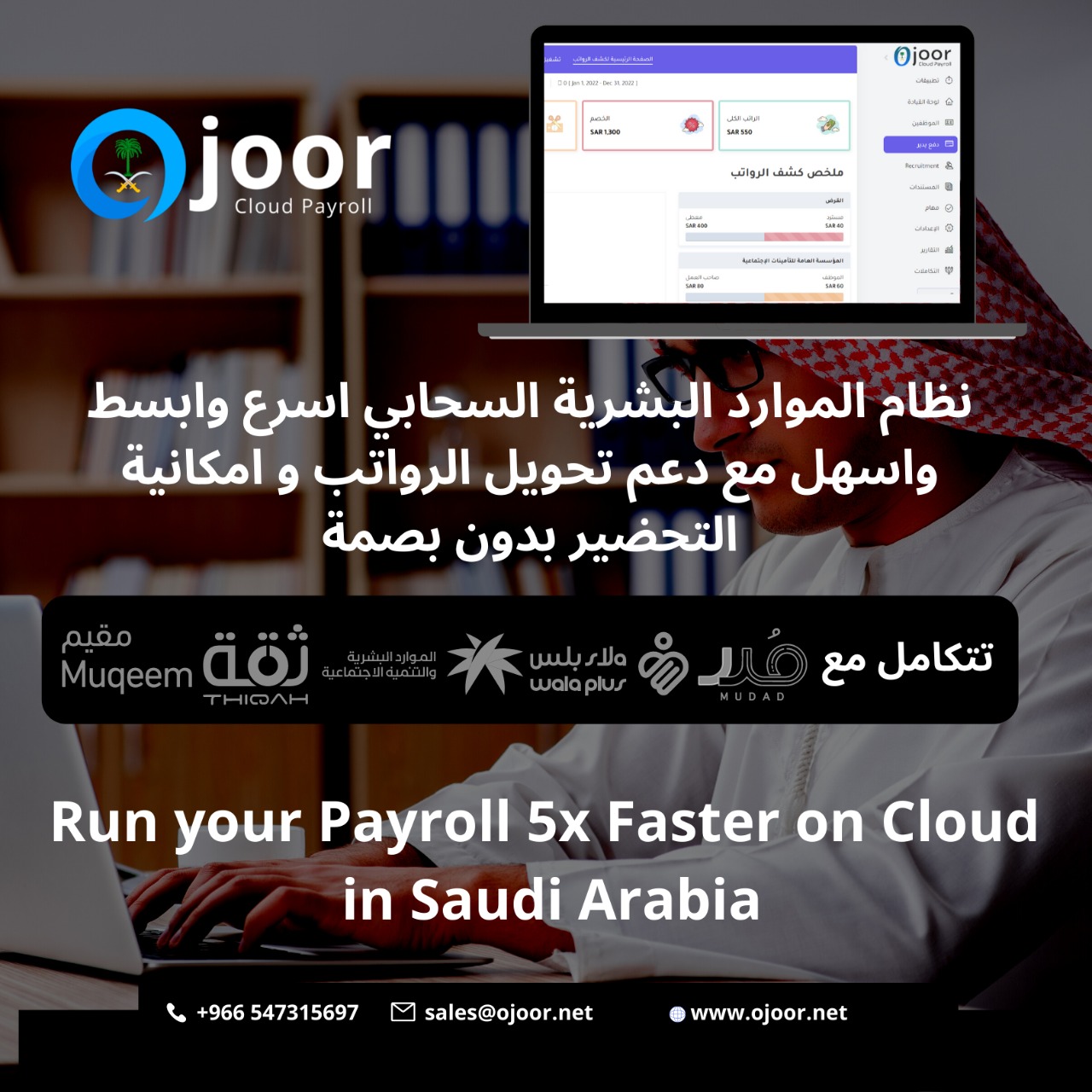What is the automated Payroll System in Saudi Arabia?
